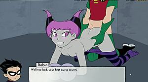 18Titans Part 28 - Came Inside Starfire Blackfire And Jinx