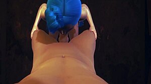 League Of Legends Hentai 3d - Jinx Blowjob With Pov Uncensored - Japanese Asian Manga Anime Game Porn