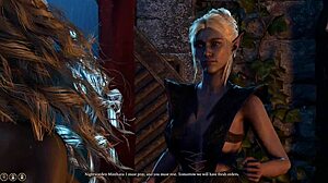 i watch the baldurs gate 3 minthara sex scene with futa elements