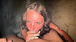 In the bath with rose petals, the couple engages in intense sex leading to creamy delight