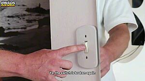 Father In Law Helps With Muscular Bodybuilder's Monster Cock In Bareback Gay Scene