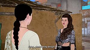 criminal catches desi bhabhi fingering pussy then fucks her