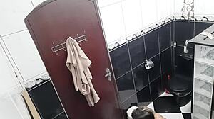 He Paid to Film Lesbian Sucking and Fucking in Bar's Bathroom.