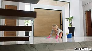 Milfy Mom Heidi Rides Stepson's Dirty Friend in Wild Cowgirl Action