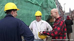 Wild Dutch Teen 18+ From Amsterdam In Cougar Anal Blowjob Group!