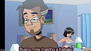 Mother in law catches me masturbating my big cock!