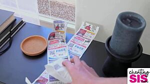 Madison Wilde Says It's Not Cheating With A Condom! Cumshot In Lingerie.