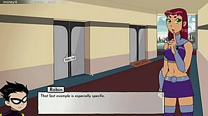 18Titans Part 28 - Came Inside Starfire Blackfire And Jinx