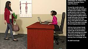 I watch 3D cartoon episode with small gestures