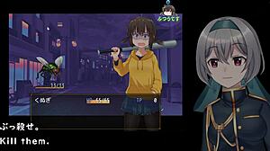 kunugi-chan's life crashes with machine translated subtitles played by silent v ghost in garage.