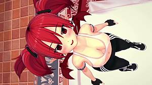 Etna is hot and covered in love on her sportswear