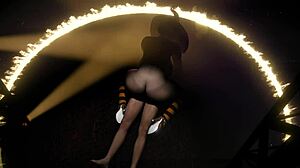 esmeralda is sexy cougar witch