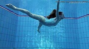 Anna Netrebko Underwater In Bikini Pool Scene