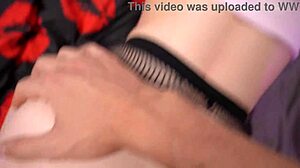 Stepcousin bends over for doggystyle blowjob