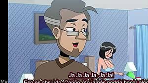 Mother in law catches me masturbating my big cock!