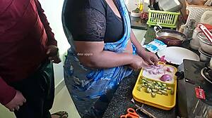 Flashing and Masturbating Right in Front of Tamil Maid Kanika