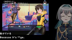 kunugi-chan's life crashes with machine translated subtitles played by silent v ghost in garage.