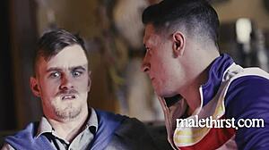 Straight Guy Seduced By Rich Girlfriend's Gay Lover