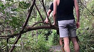 Wild Sex in the Woods Part 1 with Intense Gay Action