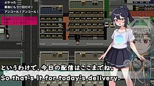 Crossdressing Character Flashes Outdoors In Anime Hentai Game Streaming