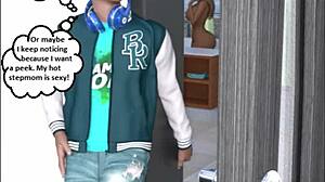 Cheating Milf Hotwife in Wild 3D Cuckold Comic