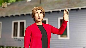 Big tits bounce in free will 77 hentai game.