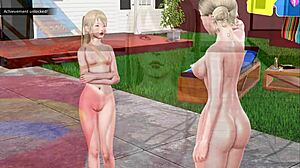 Am I Too Bold? Teacher Babe Teases In Uncensored Cartoon Game. Naughty Old Outdoor Masturbation.
