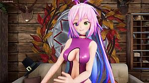 hentai vtuber cosmic faith squirts in bunny suit close up