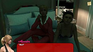 Alexandra 188 In 3D Anime Hentai Game With Blonde Cartoon Action