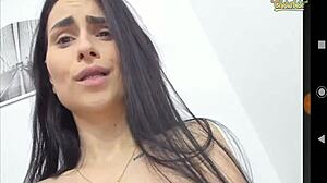 i'm big tits slim and i suck my own tits on webcam, oops