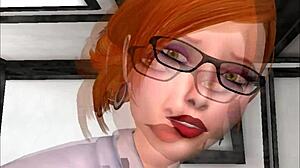 Is this the office fantasy with the boss and redhead?