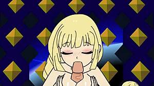 Anime hentai with Ingrid Brandl Galatea in PPPPU Gaiden V2 sex scenes