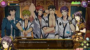 Will the sexy Japanese model spank and tease the bodybuilder boss during hot oil massage?