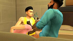 Mark Maxil And Nin Lupe Engage In Carnal Prostate Bisexual Gay Action