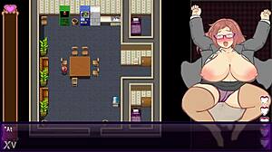 Phantom Thief Sylphy 2 Gameplay - Office Slut Scenario With Public Orgasm And Burglar Game