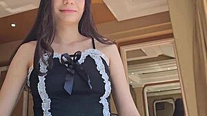 My house cleaning girl fucks me doggystyle and begs to be my lover forever