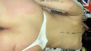 I Fuck My Curvy Latina Neighbor Doggy Style, Admiring Her Huge Ass in White Thong