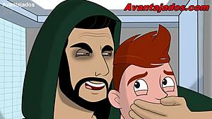 Compilation of gay comic porn with jason