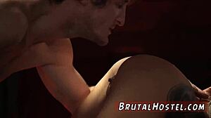 Bound Brazilian teen's exciting ass adventure.