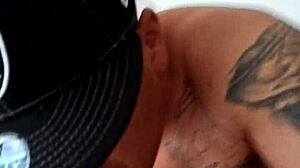 Brunette Takes Intense Anal Assfucking and Swallows Cum in Gay Scene