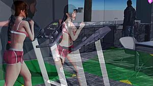 Am I Too Bold? Teacher Babe Teases In Uncensored Cartoon Game. Naughty Old Outdoor Masturbation.