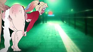 Harley Quinn Fucks Clown Joker In Anime Hentai Cartoon