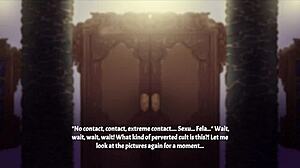 this hentai game has a sex maniac mansion with creampie in gender bender frankenstein ep 1