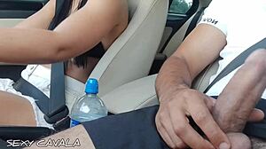 i get a quick handjob from my girlfriend on our vacation trip