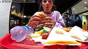 My Step-Brother Invites Me To Play With Him While He Controls My Lovense In Public!