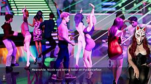 ms denvers - 40 in the nightclub dancing cartoon brunette game anime hentai