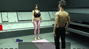 Stranded In Space 91 - Big Boobs MILF Stretching Out Hard!