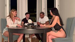 i got crazy with friends in a board game sex