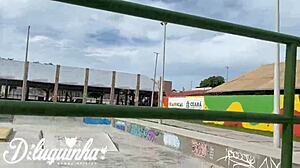 Invited Young Guy After School for Apartment Fucking Frenzy!