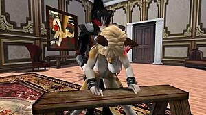 Unusual Order for Furry Yiff with Monster Cock